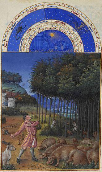 Les très riches Heures du duc de Berry (Novembre)