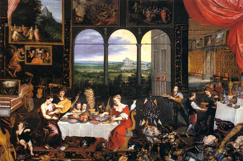 A table