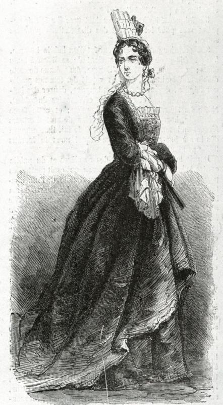 Abbe de Choisy habillé en femme