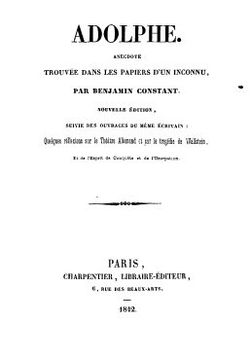 Adolphe (Benjamin Constant)
