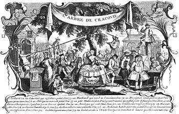 L'arbre de Cracovie au Palais-Royal