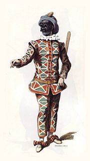 Arlequin dans la tradition