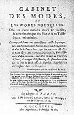 Cabinet des modes