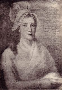Charlotte Corday dans sa cellule