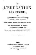 De l'Education des femmes (Laclos)
