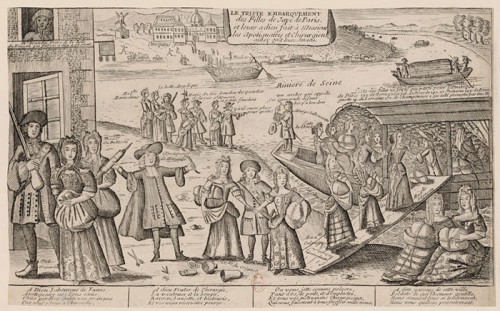 Embarquement des filles de joie pour la Louisiane (1726)