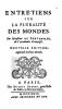 Entretiens sur la pluralite des mondes (Fontenelle)