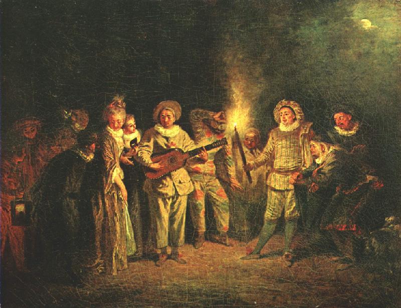 L'Amour au théâtre italien (Watteau)