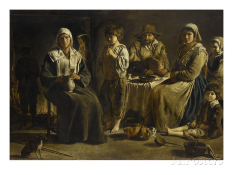 L'Interieur campagnard (Le Nain)