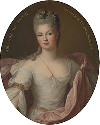 La duchesse de Bourgogne dans l'éclat de sa beauté