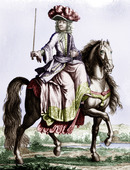 La Palatine à cheval