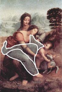 Le vautour identifié par Freud dans la Sainte-Anne de Léonard de Vinci