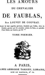 Les Amours du chevalier de Faublas