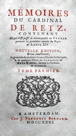 Mémoires du cardinal de Retz