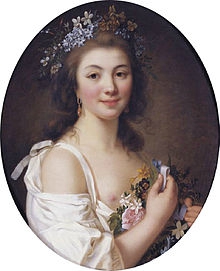 Mme de Genlis dans sa jeunesse