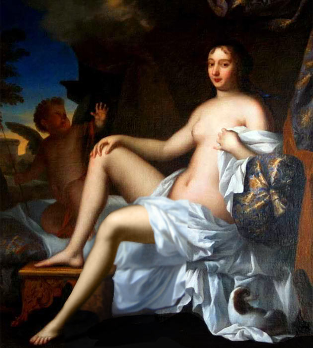 Mme de Maintenon au château de Villarceaux