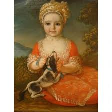 Petite fille et son chien