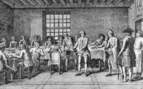 Restaurant au 18e siècle