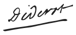 Signature de Diderot