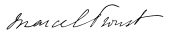 Signature de Marcel Proust