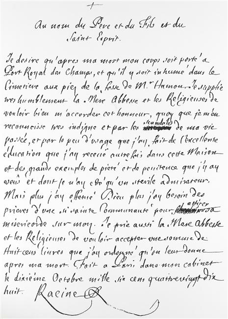 Testament de Racine