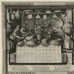 Une Pâtisserie (Abraham Bosse)
