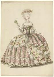 Une robe de cour
