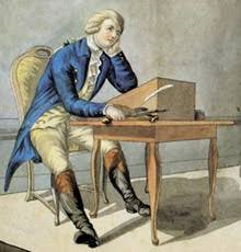 Werther et son costume bleu